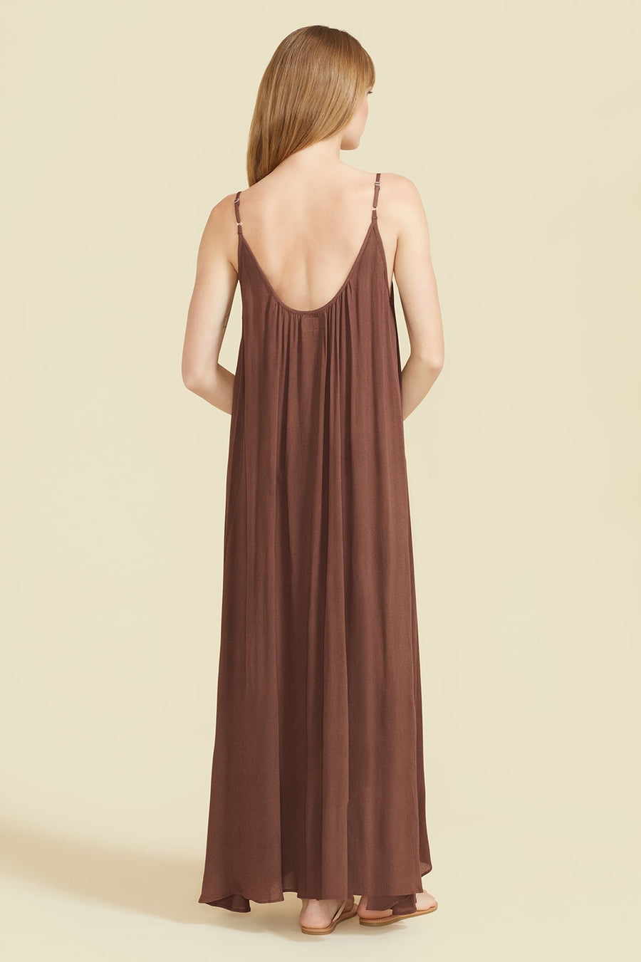 Malfi Dress - Brown