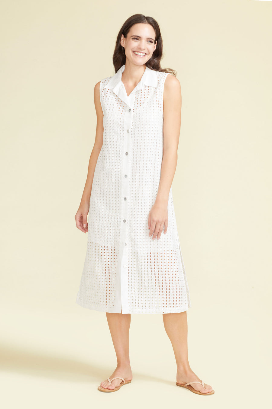 Sofia Dress - White